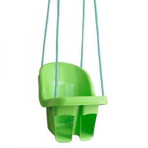 TEGA BABY FRAIZE Balançoire enfant à cordes avec siège et dossier Vert