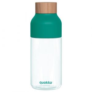 Bouteille d'eau 570ml en Ecozen avec Bouchon Bambou Quokka Vert
