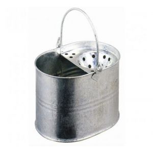 Seau-Essoreur Galvanis&eacute; - Jantex - - Acier galvanis&eacute;13 245x318x230mm