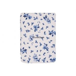 PocketBook - Étui à rabat pour lecteur eBook - cuir imitation PU, coton, plastique - Floral - pour PocketBook Verse, Verse PRO