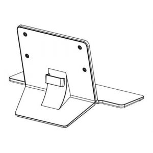 LG ST-43HT - Pied - conception de type de pôle - pour Écran LCD - Taille d'écran : 43" - montrable sur bureau - pour LG 43HT3WJ-B; One:Quick Flex 43HT3WJ