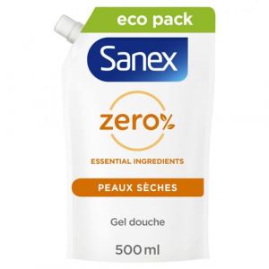 Eco recharge gel douche Sanex Essentiel Peau Sèche 500ml