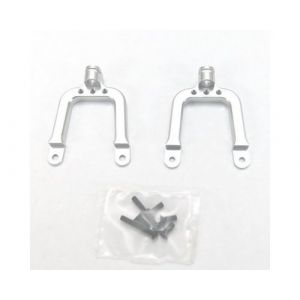 ST RACING CONCEPTS STA80025RS Tour d'amortisseur arrière en aluminium SCX10 Argent (2) [Jouet]
