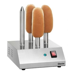 Chauffe Pain 4 plots Toaster à Hot Dog Bartscher