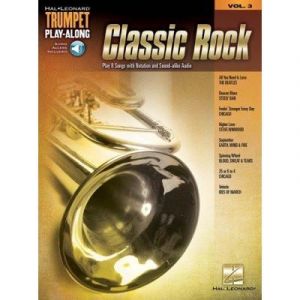 Partitions variété, pop, rock HAL LEONARD TRUMPET PLAY-ALONG VOL.3 - CLASSIC ROCK Vents