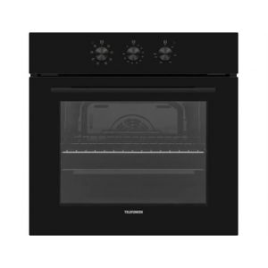 TELEFUNKEN Four encastrable catalyse TFKFM65K2, 65 litres, Chaleur brassée, Minuteur