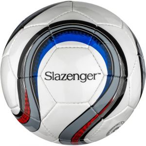 Slazenger - Ballon de foot Campeones (22 cm) (Blanc/Gris) - UTPF132