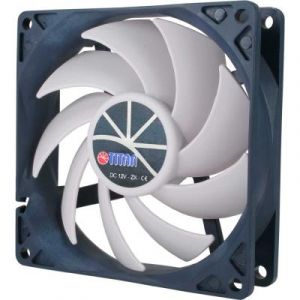Titan tfd-9225h12zp ku(rb) kukri silent case fan, ventola 92x92x25mm, connettore 4-pin scheda madre con termoregolazione pwm, 12
