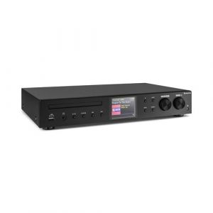 Radio internet - auna iTuner CD - Récepteur HiFi -DAB+/ FM - Lecteur CD - USB MP3 - WiFi - Noir