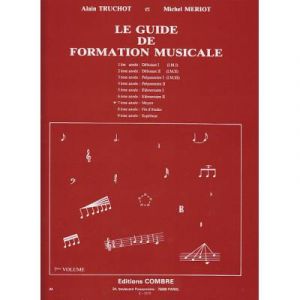 Méthodes et pédagogie COMBRE TRUCHOT/MERIOT - GUIDE DE FORMATION MUSICALE VOL.7 Formation musicale - solfège