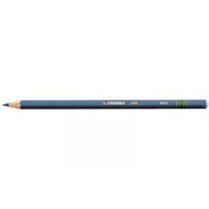 STABILO - Crayon de couleur et crayon graphite ALL, blanc, laqué en couleur, épaisseur de mine: 3,3 mm, longueur: 175 mm, aquarellable, pour presque toutes les su