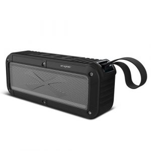 Enceinte Bluetooth Waterproof Portable Pour Extérieur Et Douche Avec Radio FM Et NFC Noir YONIS