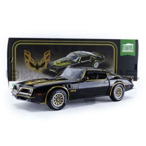 Voiture Miniature de Collection GREENLIGHT COLLECTIBLES 1-18 - PONTIAC Trans Am - 1977 - Black Gold - 19098