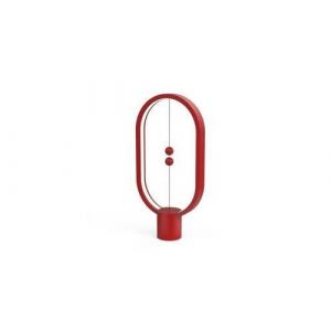 Lampe Heng Balance LED USB avec interrupteur magnétique rouge