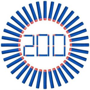 200pcs Recharges/Balle/fl&eacute;chettes pour Nerf N-Strike Elite Series Blasters Pistolet Jouet －Lewin Deal