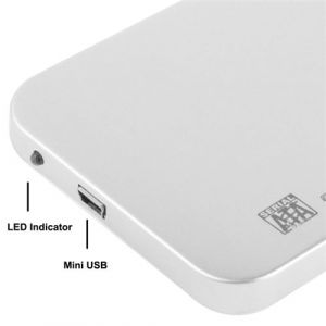 Boîtier Pour Disque Dur Externe Windows Mac Os 2.5 Pouces Sata USB 2.0 Blanc - YONIS
