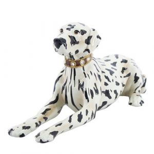 Statue By SIGRIS Figure Domalate Dog Contemporain 025282 Blanc