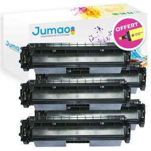 Lot de 5 Toners type Jumao compatibles pour HP LaserJet Pro MFP M227sdn, Noir