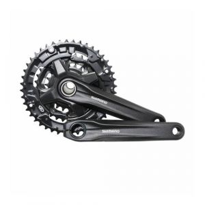 Pedalier vtt shimano 9v. mt210 175mm 44-32-22 integre