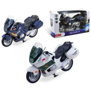 Moto Police-Agent de Police 1:18 - 16 cm - 2 mod