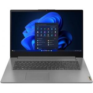 Lenovo IdeaPad 3 17ALC6 82KV - AMD Ryzen 5 - 5500U / jusqu'à 4 GHz - Win 11 Home - Radeon Graphics - 12 Go RAM - 512 Go SSD NVMe - 17.3" TN 1600 x 900 (HD+) - Wi-Fi 6 - gris arctique - clavier : Français