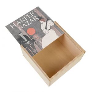 Boite Coffret en Bois - Fabulous - Harper's Bazar Midsummer (11 x 11 x 3,5 cm)