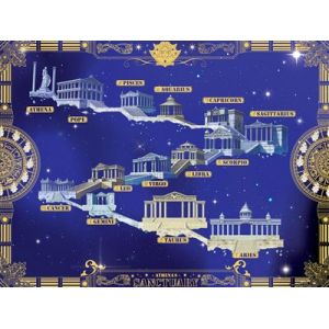 Golden Poster Saint Seiya 01