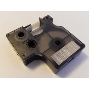 Cassette &agrave; ruban 6mm pour Dymo Labelpoint 200, 250, 300, 350. Remplace: Dymo D1, 43620.