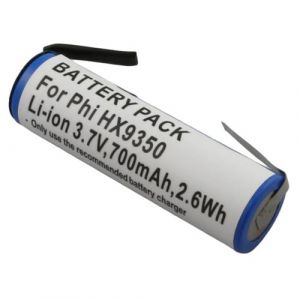 Batterie pour Brosse à Dent Philips Sonicare HX9340 / HX9350 Li-ion 3.7V 700mAh Avizar Vert