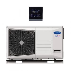 Pompe à chaleur Air Eau monobloc AquaSnap avec appoint électrique Carrier 4 kW Monophasé