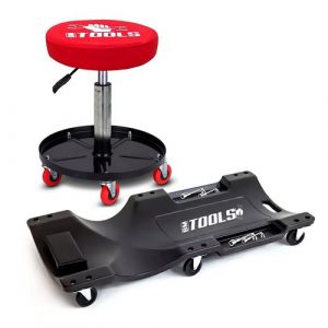 Siège de mécanicien BM TOOLS STOOL siège pivotant à roulettes / Supports OUTILS et Chariot de vidange - Réparation Automobile