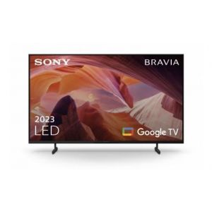Sony Bravia Professional Displays FWD-50X80L - Classe de diagonale 50" (49.5" visualisable) - X80L Series écran LCD rétro-éclairé par LED - avec tuner TV - signalisation numérique - Smart TV - Google TV - 4K UHD (2160p) 3840 x 2160 - HDR - cadre clig