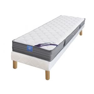 Ensemble matelas sardem belle literie passion visco + sommier tapissier 90x190