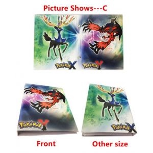 Cahier range-cartes Album Livre Liste collection pour 160 cartes jeux de société pokémon pokemon jouets modèle C