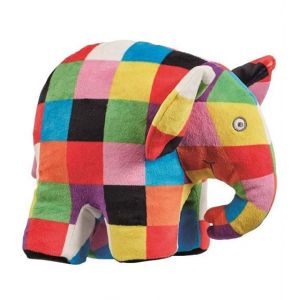 Peluche Elmer l'éléphant 22 cm