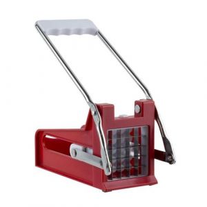 Coupe Frites "2 Grilles" 24cm Rouge