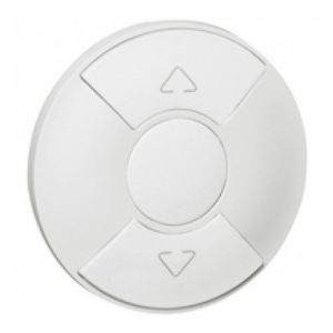 Enjoliveur C&eacute;liane - Commande de volets roulants pour h&ocirc;tels - Blanc