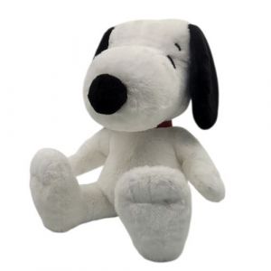 Peluche Snoopy assis Peanuts 18 cm