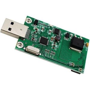 Adaptateur LEAGY mSATA SSD vers USB 3.0 Mini SATA Disque Flash Portable Disque Dur Externe 50 mm Mini PCIe Solid State Drive Reader Converter