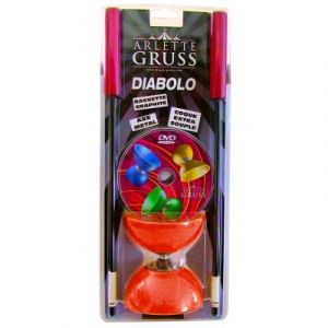 Jonglerie arlette gruss : diabolo avec dvd : rouge oid magic