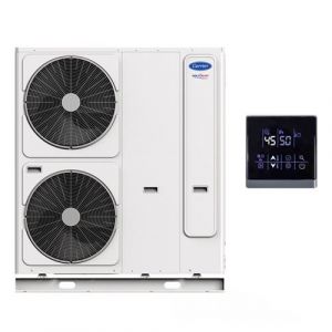 Pompe &agrave; chaleur Air / Eau monobloc AquaSnap avec appoint &eacute;lectrique Carrier 14 kW Monophas&eacute;