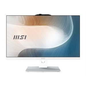 MSI Modern AM242TP 11M 477EU - Tout-en-un Core i7 1165G7 / jusqu'à 4.7 GHz - RAM 16 Go - SSD 256 Go - NVMe, HDD 1 To - Carte graphique Intel Iris Xe - Gigabit Ethernet - Windows 10 Home - moniteur : LED 23.8" 1920 x 1080 (Full HD) écran tactile - blanc