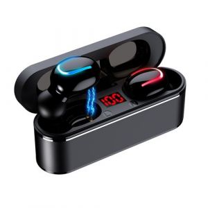 &Eacute;couteurs Bluetooth,Mini Ultral&eacute;ger &Eacute;couteurs Sans Fil Bluetooth 5.0 Micro Int&eacute;gr&eacute;（Noir）-Chronus