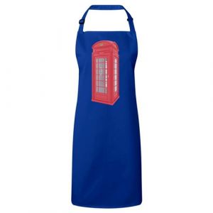 Fabulous Tablier Cuisine Premium Bleu Londres Cabine Téléphonique Rouge