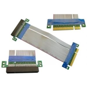 Riser PCI express 1 port PCI-e 8x - souple longueur totale 185mm