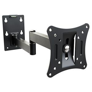 RICOO R02-11 Support ecran PC ordinateur Meuble TV Suspendu Mural bras t&eacute;l&eacute; articul&eacute; Orientable Inclinable 3D OLED LED LCD Plasma 4K