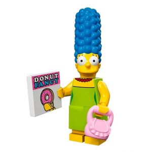 Lego 71005 Minifigurine Les Simpsons Série 1 - N°3-Marge Simpson (1 sachet ENTRE-OUVERT)