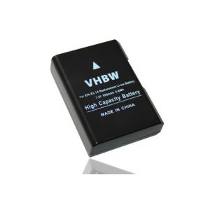 vhbw Batterie compatible avec Nikon D3500, D5100, D5200, D5300 appareil photo digital reflex APRN (950mAh, 7,2V, Li-ion) avec puce d'information