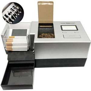 Powermatic 5+ Deluxe &ndash; Tubeuse &eacute;lectrique haut de gamme pour cigarettes | Rapide, fiable et simple d'utilisation