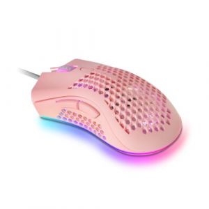 Souris Mars Gaming MMEXP Avec Fil 32000DPI 7 Buttons Switches Optiques Rose